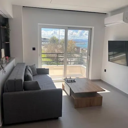 Apartman Blue Sea And Sky Deluxe Pátra